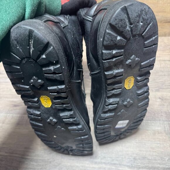 Danner Acadia 8" Black Leather Zipper Closure Steel Toe Boots Men's Size 12 - Picture 4 of 6